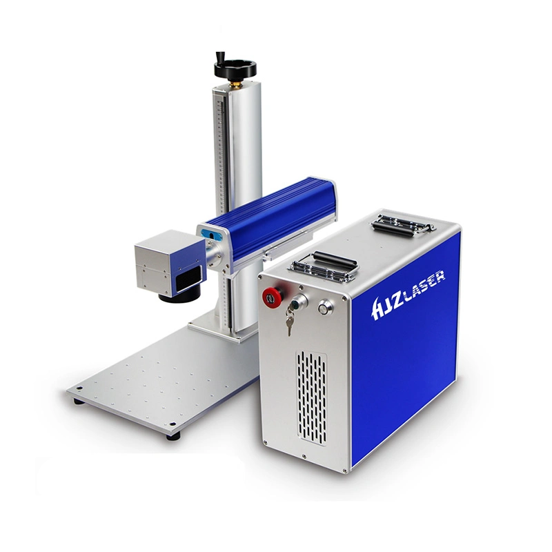 Portable Mini Metal Fiber Laser Marker Laser Marking Engraving Etching Machine for Logo Printing Numbering on Plastic