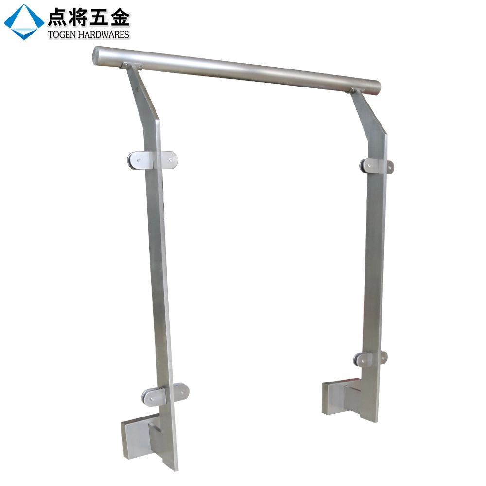 High Technology Stainless Steel Glass Stair Handrail