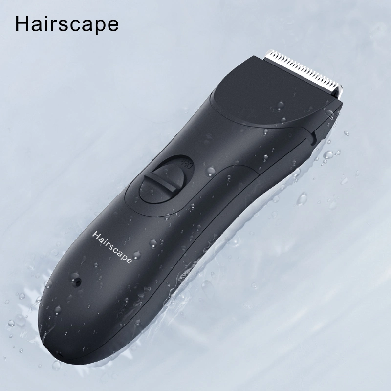 Waterproof Electric Hairscape Groin Hair Shaving Machine Rechargeable Professional Body Hair Trimmer for Man