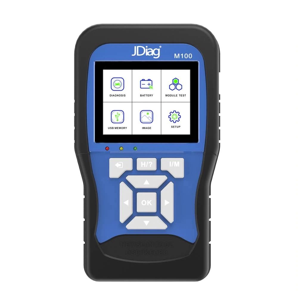 Jdiag M100 Herramienta de diagnóstico de motocicletas para Kawasaki YAMAHA Suzuki Motorbike Scanner Motor Scan Tool en lugar de Mct-500