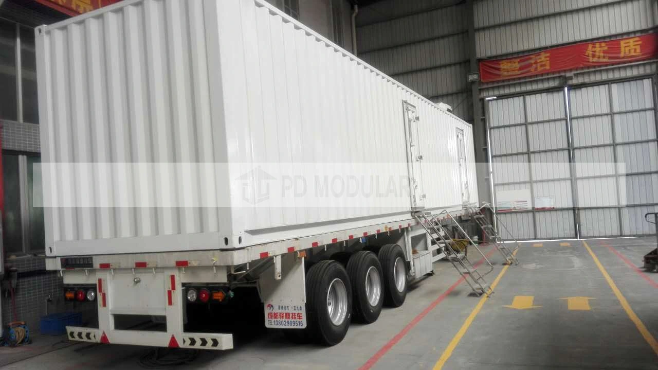 preço de fábrica Modular Prefab Semitrailer Clinica Médica Móvel