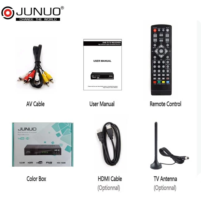 Menor preço DVB T2 a DVB T Catalisador Set Top Box