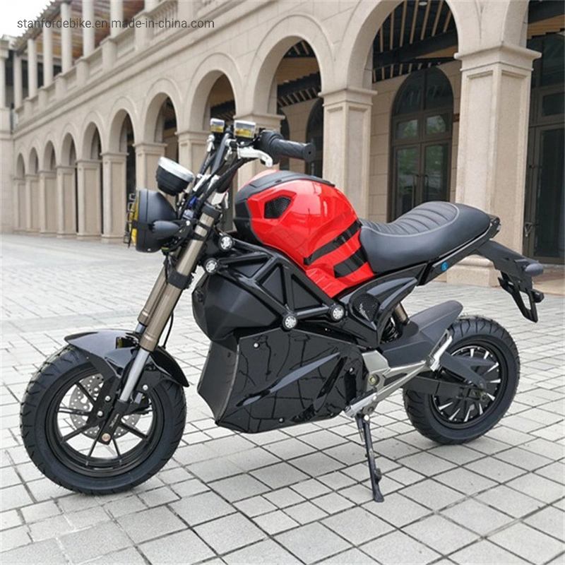 Nuevo diseño de moda de mejor calidad de adulto 72V 20un poco de monseñor 2 mini motocicleta eléctrica