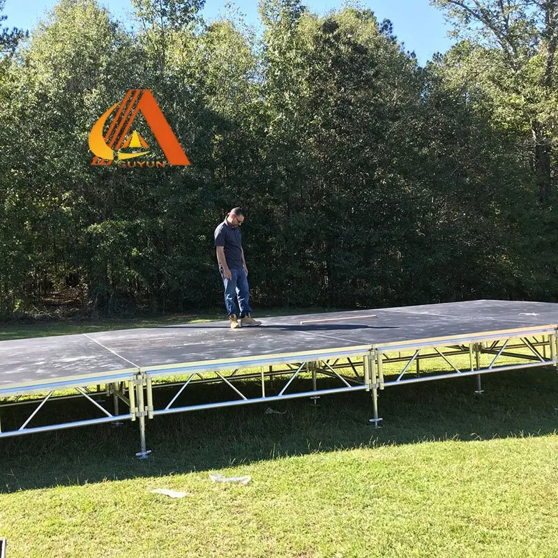 Used Portable Aluminum Moving Stage for Sale