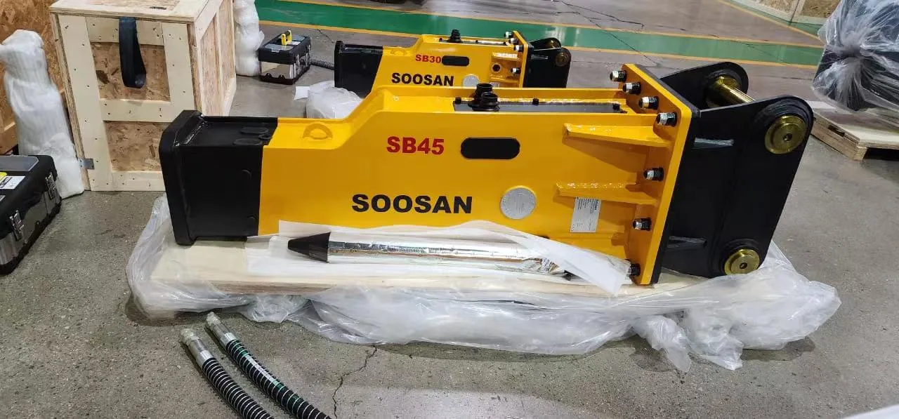 Factory Price Wholesale/Supplier Rock Hammers Soosan Sb45 Demolition Hydraulic Hammer with High quality/High cost performance 