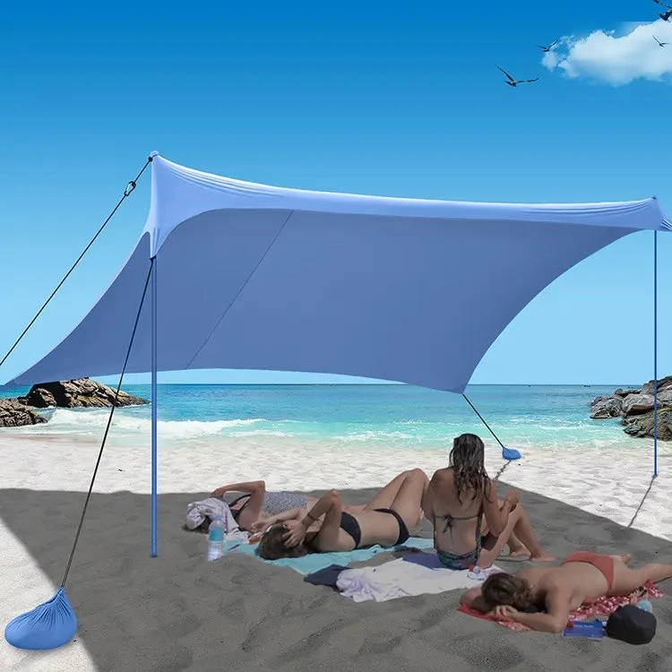 Mayorista Upf50 Nylon Beach Sun Shade Tent al aire libre Beach Tent Refugio de sol