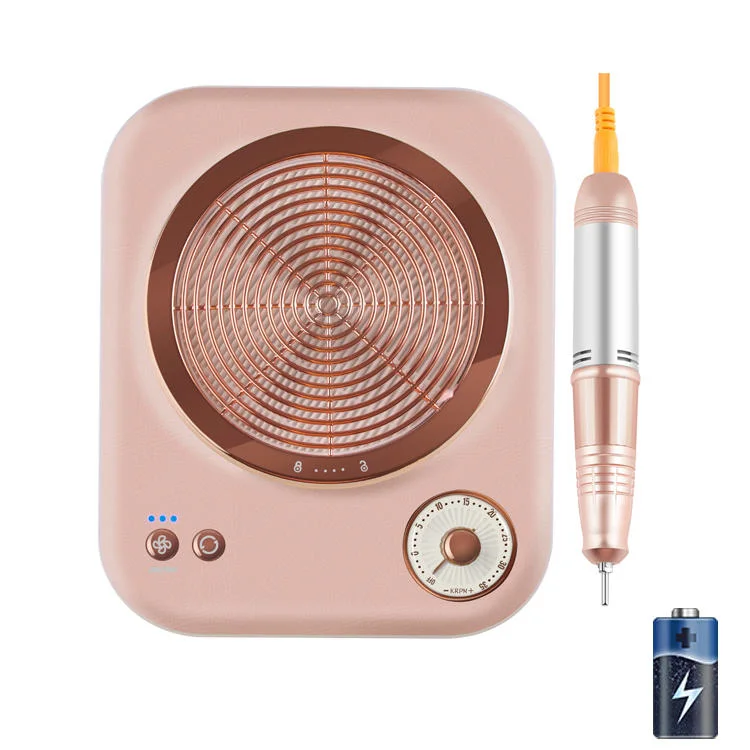 Rechargeable Gel Polish Nail Drill Nail Art Dust Collector