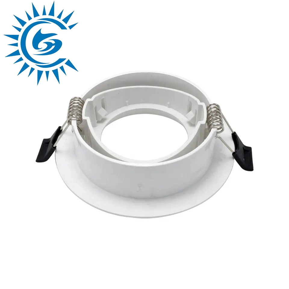 Changzhou Forever Lighting New Design Popular Cheap LED Downlight Recessed Plastic White Black Adjustable Downlight