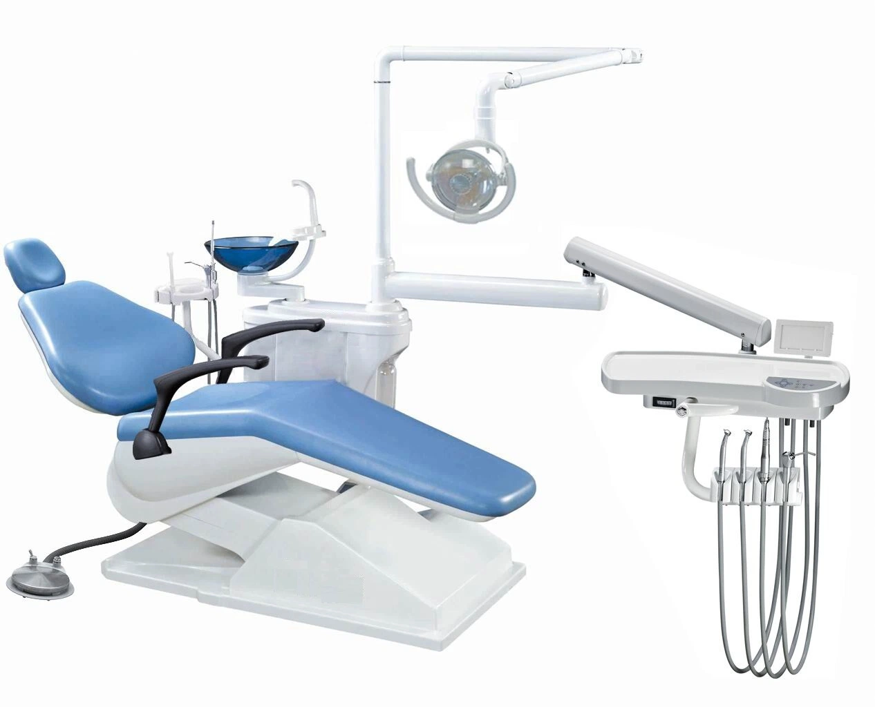 China Best Medical Stomatological Instruments Dental Equipment Electric Dental Chair Unit