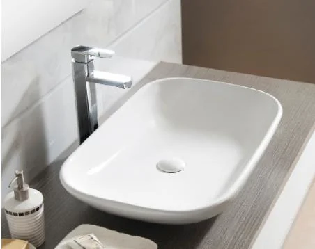 Nuevo diseño redondo Cuarto de baño Arte vaso fregadero taza forma lavado Cuenca