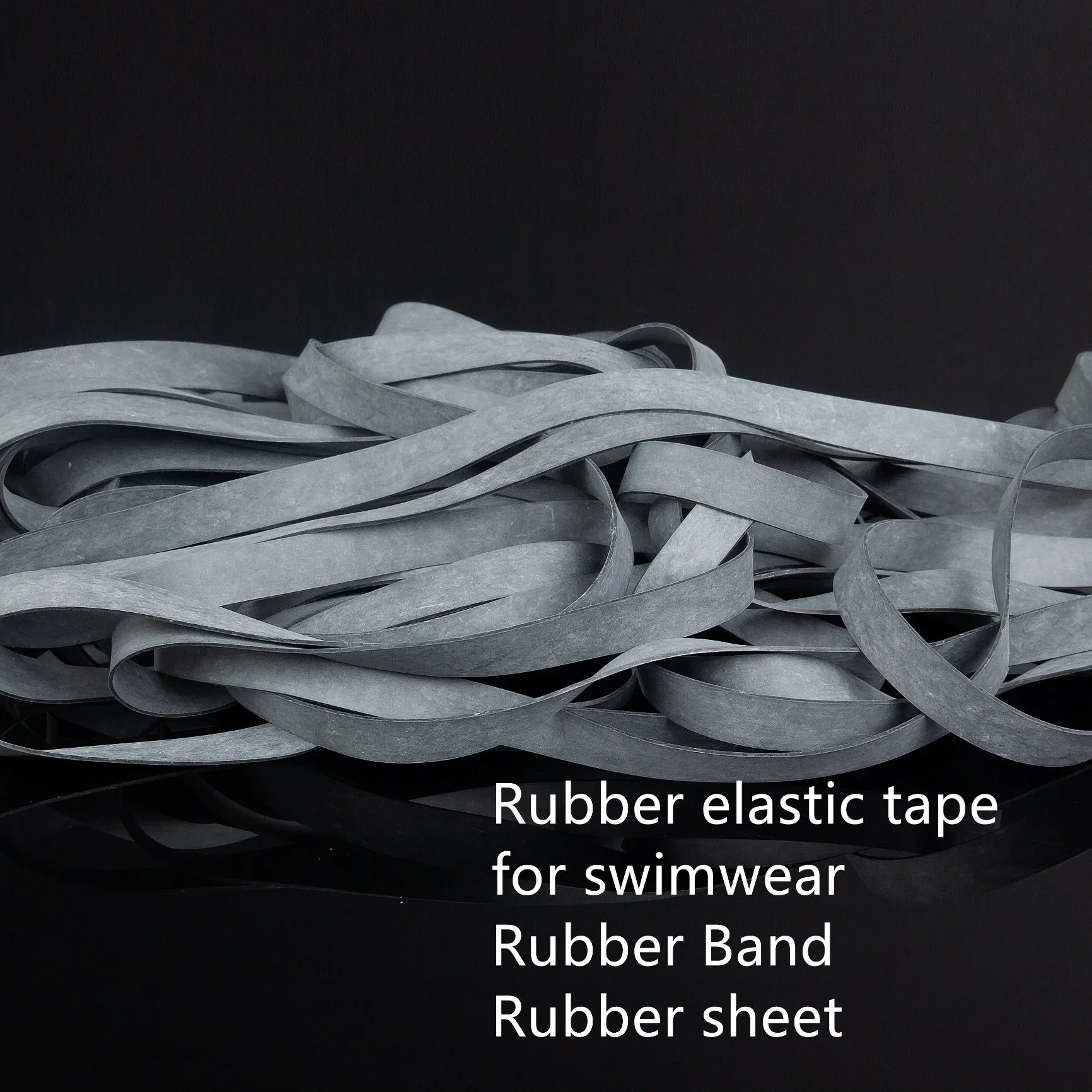 15mm Natural Rubber Elastic Band for Swimwear