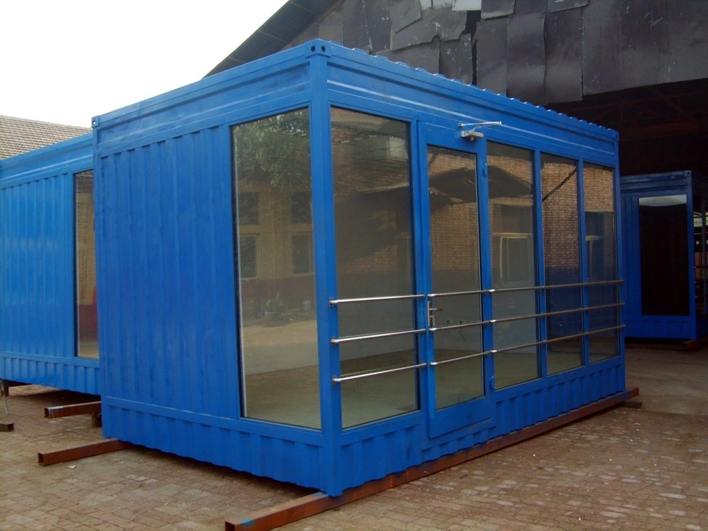 Luz de pré-fabricadas casas portátil em aço, 20FT Container House/Sistema Tombador