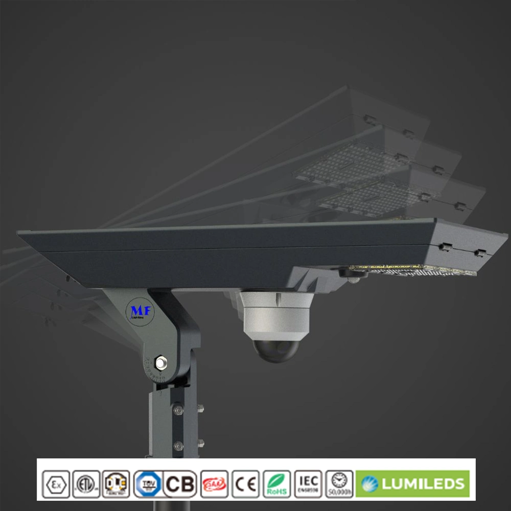 Preço de fábrica 30W Luz Solar IR/Movimento do corpo de ABS, IP65 Design à prova de segurança do sensor de câmara CCTV COB integrado SMD estacionamento exterior, Luz da Luz solar