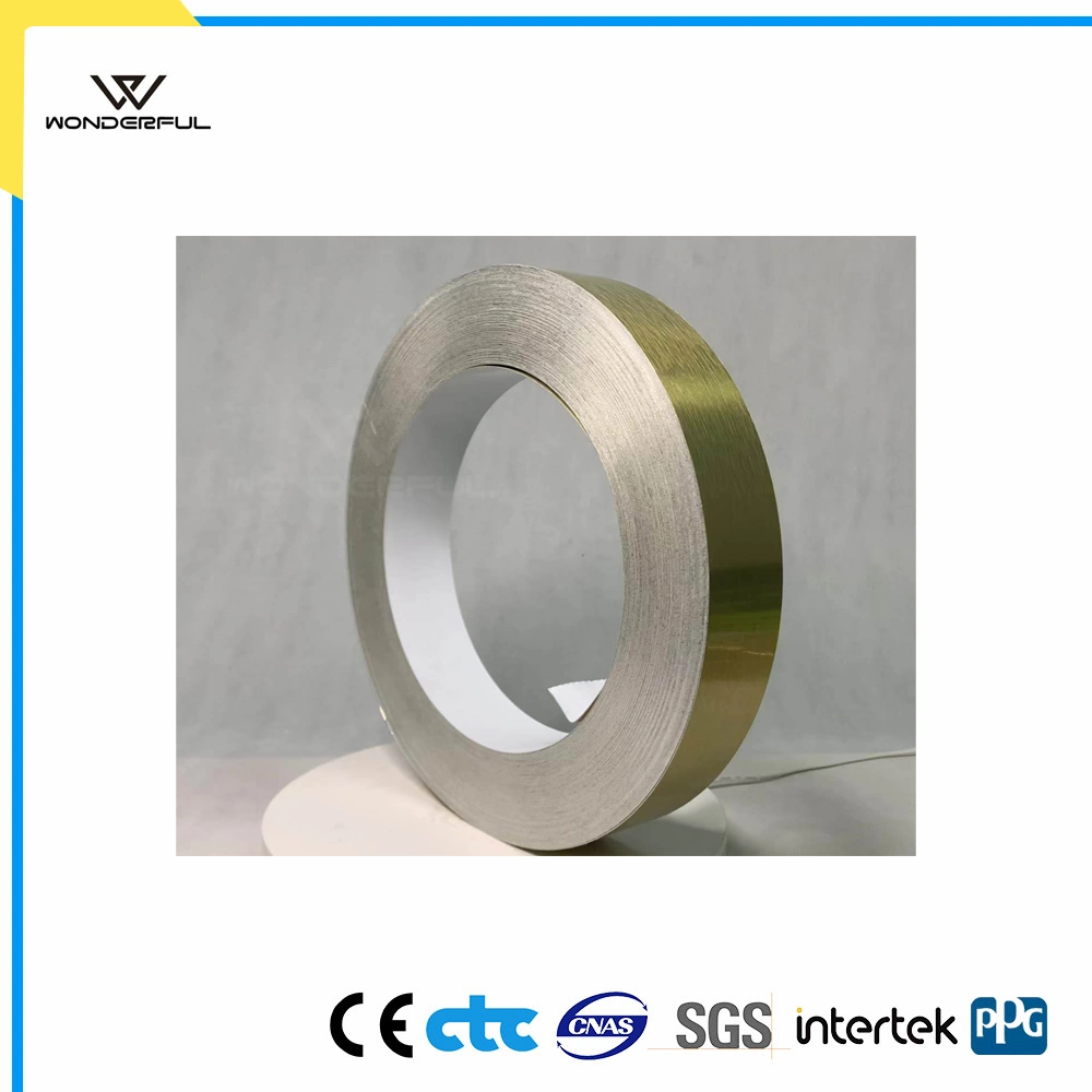 Paint Aluminum Wood Grain Slitting Aluminium Strip Coil for Channel Letter Coil