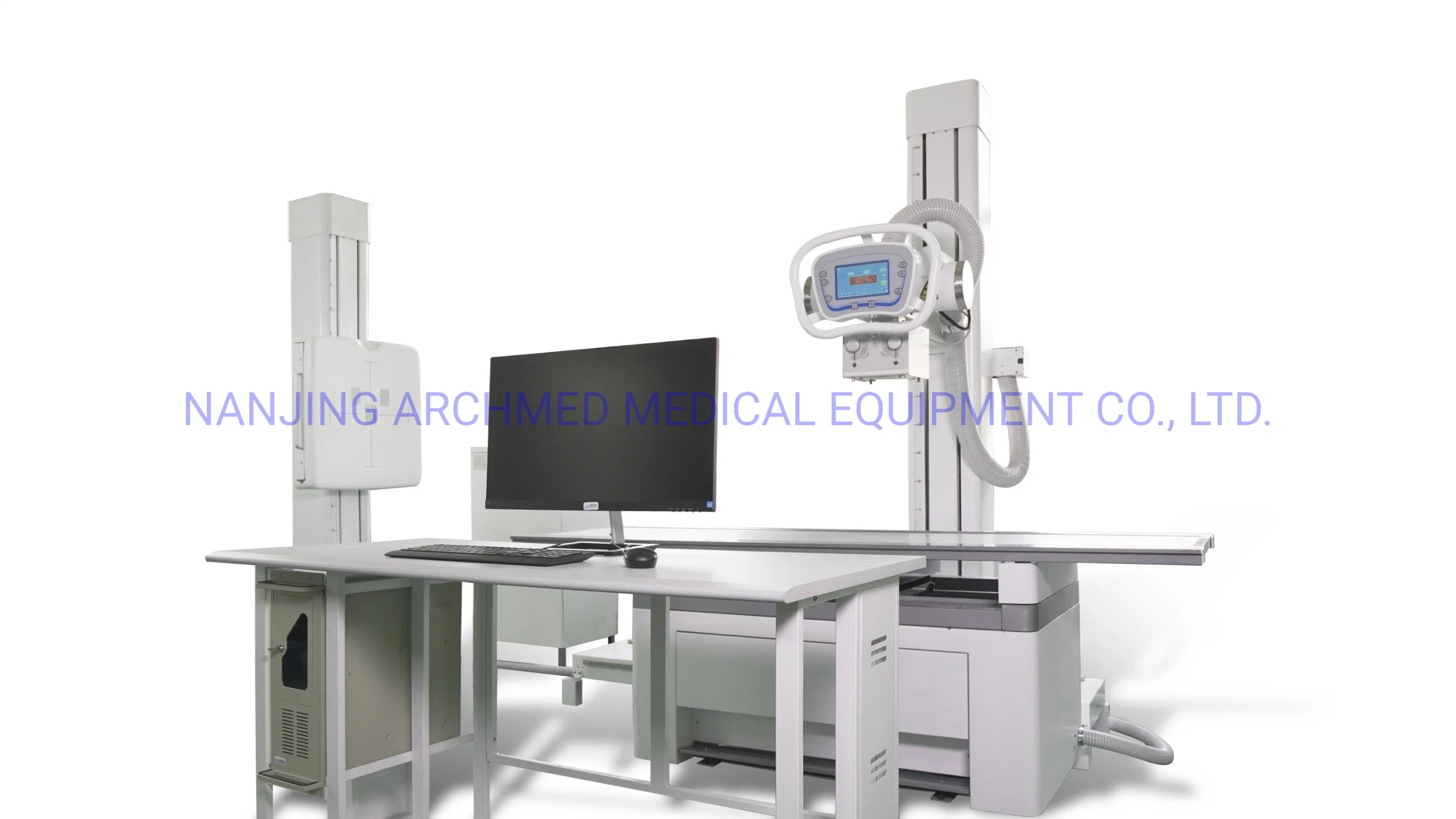 Appareil de radiographie numérique à table haute fréquence d'origine 50 kw 630 mA