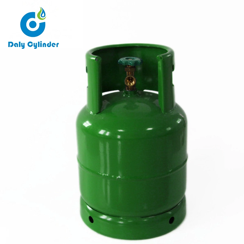 3kg Portable Vertical Pressure LPG Gas Vessel with Burner