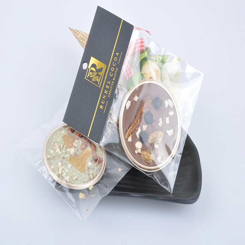 2022 High-End Custom Gift Makeup Mirror Pure Fat Chocolate Candy with Nuts