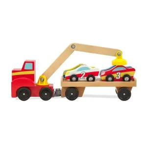 Hot sale chargeur de voiture magnétique jouets en bois pour les enfants 3 ans