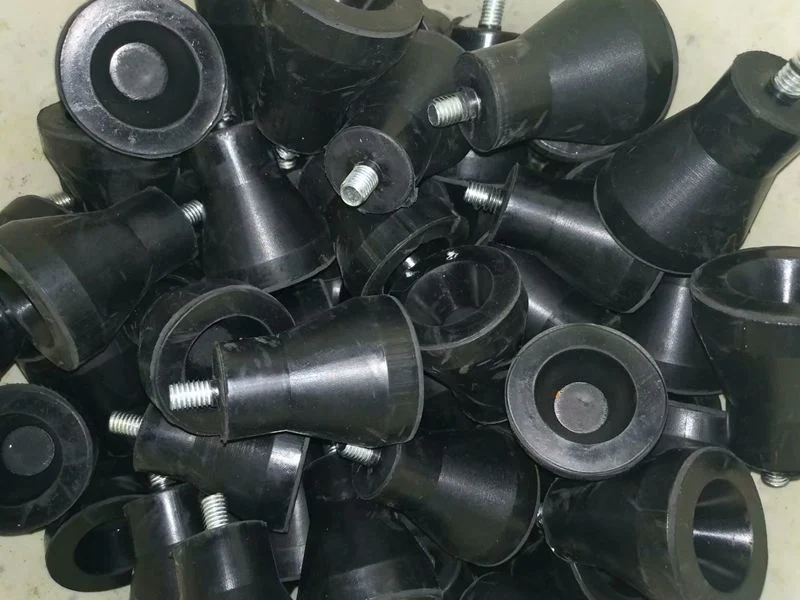 Customized Industrial Rubber Bumper Metal Bonded Buffer