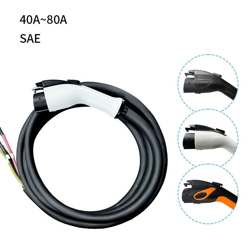 80A CCS2 EV Charging DC Plug Car Accessories