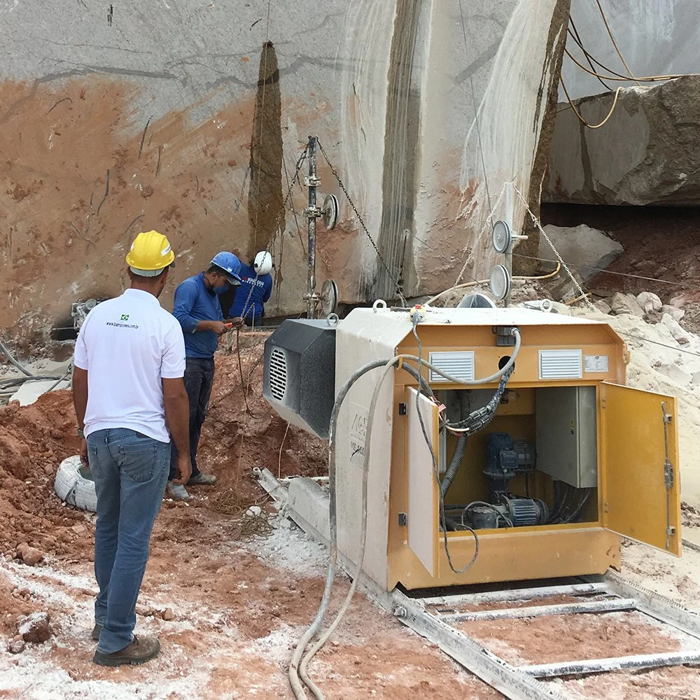 Usine de vente en gros blocs de scie à câble diamant pour exploitation minière Granite