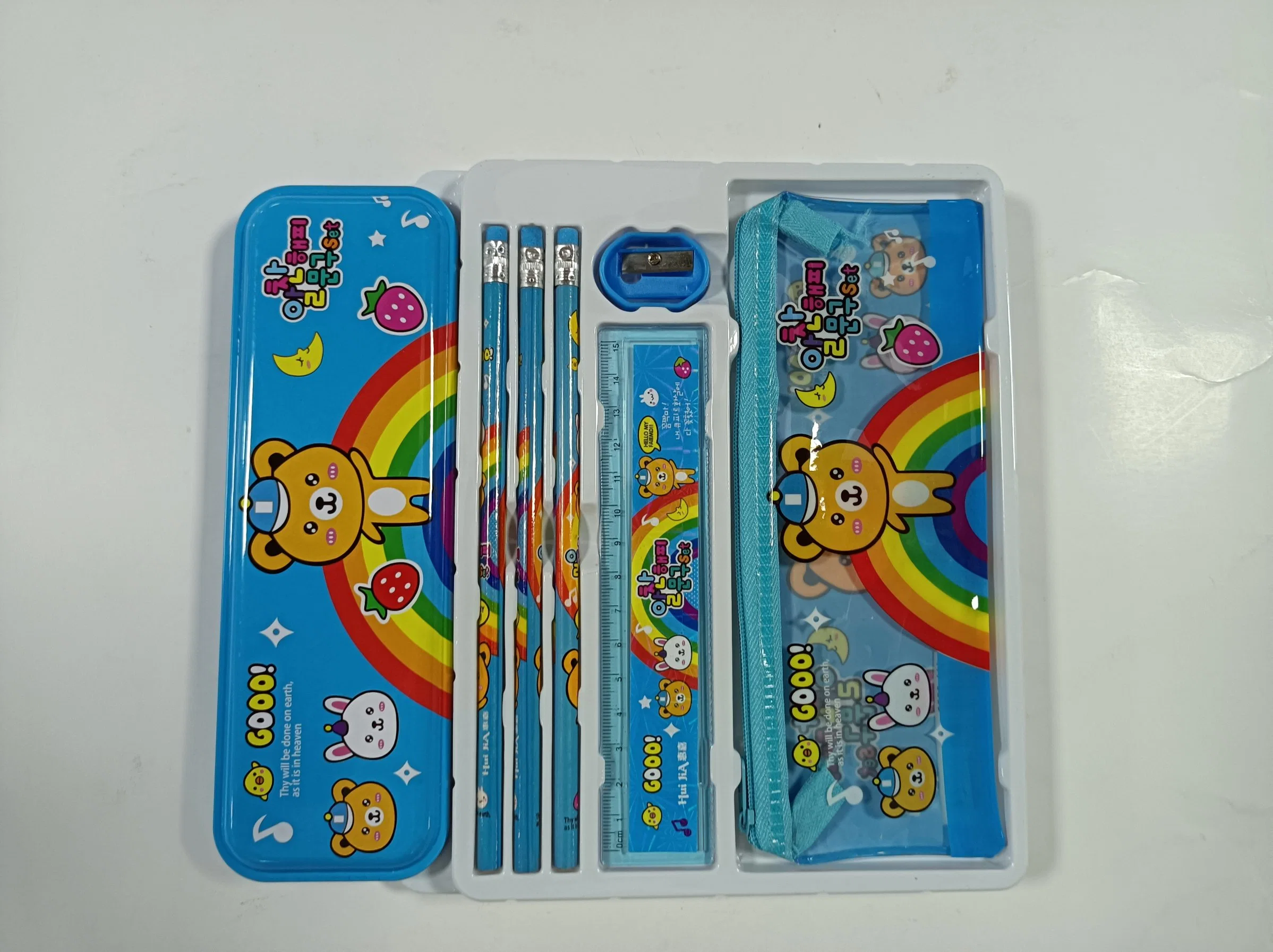 Popular stationery Set Book Pencils with Toys for Children