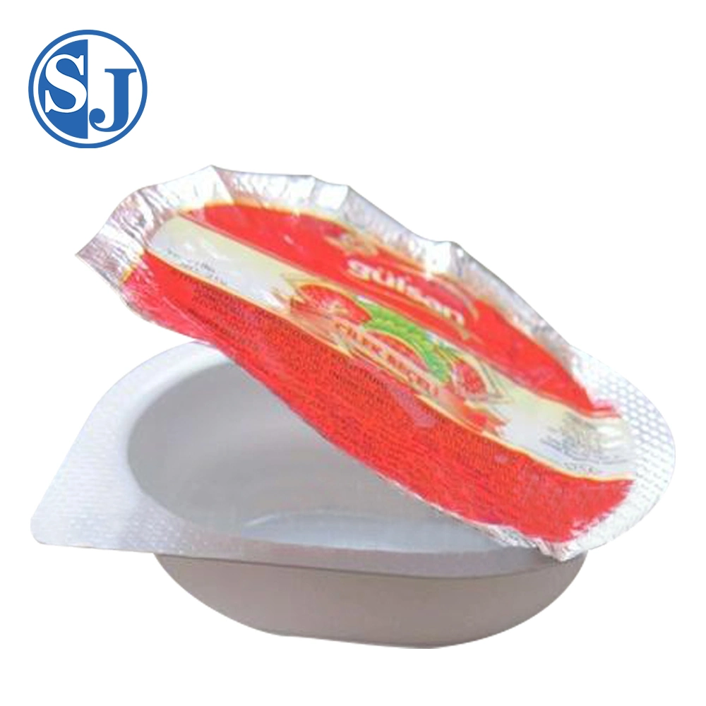 Korrosionsbeständigkeit leicht zu entfernen PE-Verbundfolie Lebensmittelverpackung Für Cup-Deckfolie aus PE/PP-Material