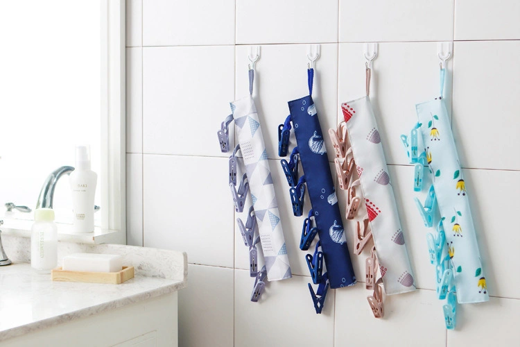 Drying Portable Clothes Hanger Travel Hot Selling Fabric Foldable Bathroom Wyz10681