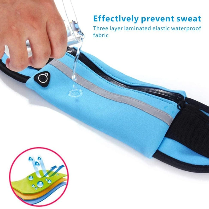 Wasserdichte Neopren-Taillentasche für Gym-Training Walking Running Beutel Mit Gürtel, Falle