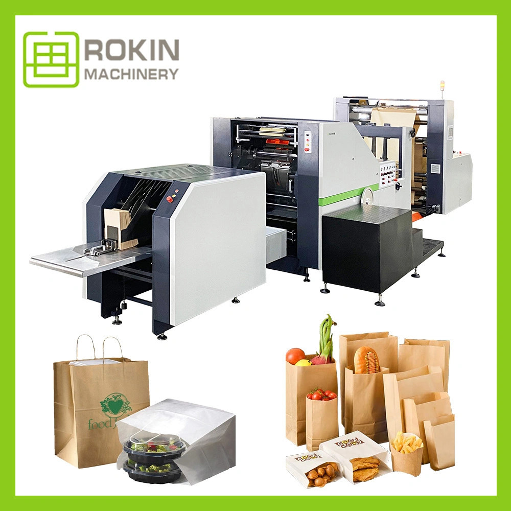 Rokin Paper Bag Making Machine China's Factory