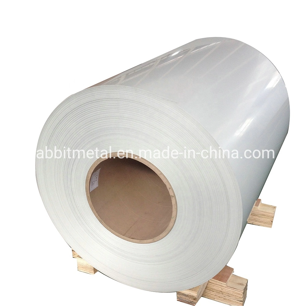 PVC Red White Silver Blue Orange Prepainted Color Coated Aluminum Sheet /Coil