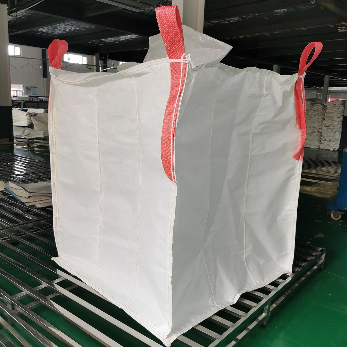 1000kgs Big Bag Super Sack Q Bag 1ton PP Baffle FIBC Top boquilla Jumbo Bag 1,5ton Bag