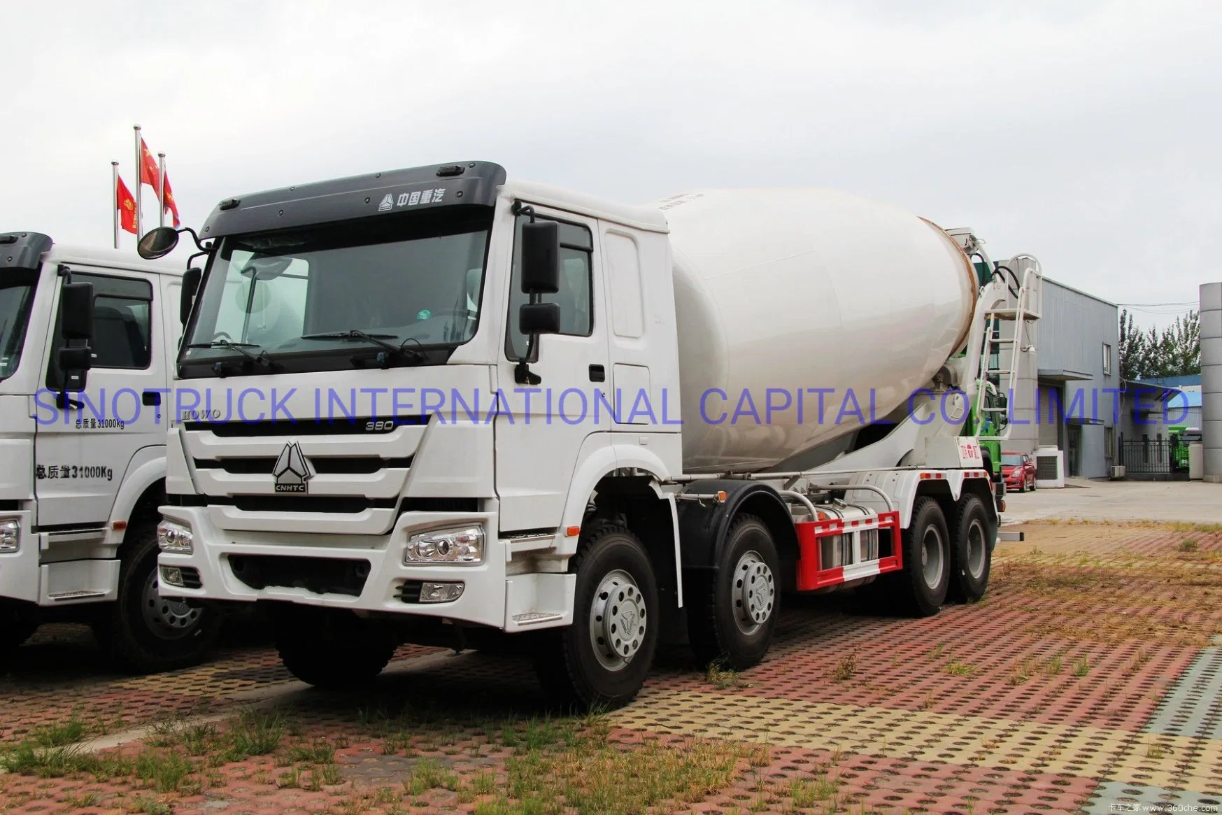 Sanotruk HOWO 8X4 16m3 18m3 16cbm 18cbm cimento Camião misturador