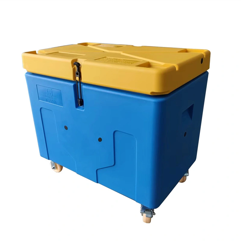 Caja de almacenamiento de hielo seco de plástico de alta calidad hielo seco hielo seco Recipiente de refrigeración del refrigerador