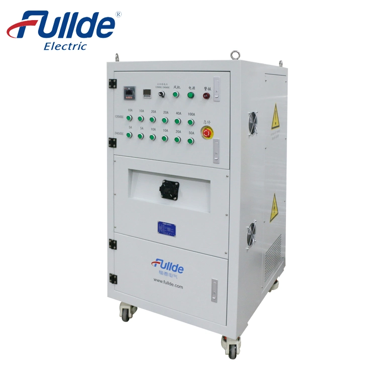 Generator/UPS/Inverter/Charging Pile Testing AC/DC Resistive Reactive Rlc Type Continous Working Manual Control Forced Air Cooling Wheels Portable Load Bank