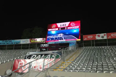 Estádio grande display LED grande ecrã LED de exterior de 6 mm da parede de vídeo TV LED de exterior