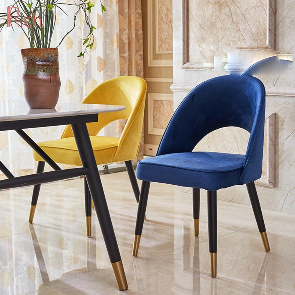 Restaurant Leisure Furniture Fabric Chair Modern Style Dining Room Chair