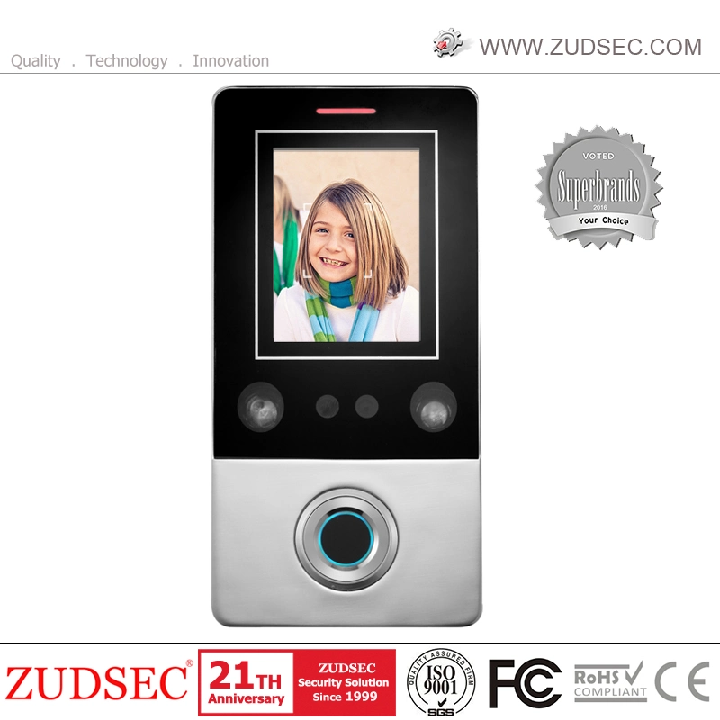 Top-Ranking Standalone Touch Keypad Facial Recognition Biometric RFID Fingerprint Door Access Control with Waterproof