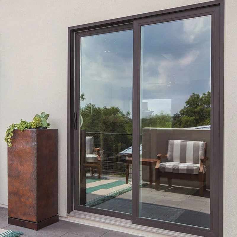 Aluminium System Glass Sliding Window Door for Housing Interior Use