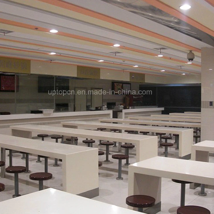 China School Canteen Mesa larga de mármol de muebles de comedor (SP-CS369)