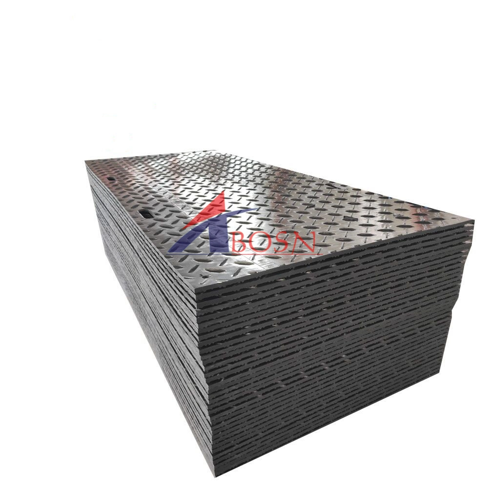 UHMWPE 3000 X 2500 mm Oil Drilling Rig Safety Grip Rig Mats