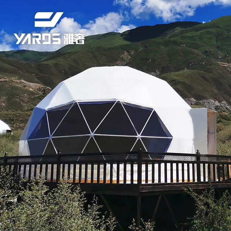 Outdoor Wasserdicht Big Camping Igloo Geodätische Kuppel Zelt Haus mit Isolierung