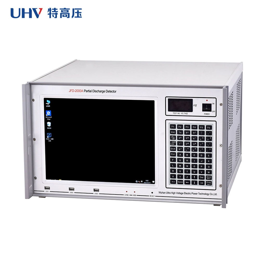 Jfd-2000A Partial Discharge Testing System with New Digital Filtering and Interference Suppression Function
