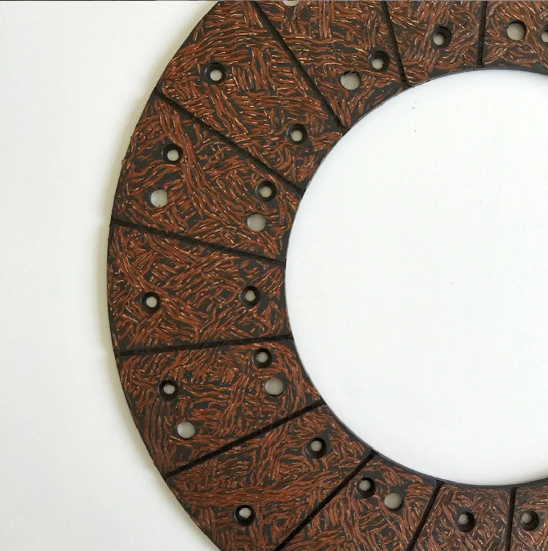 Clutch Facing Clutch Plate with  Copper  Brass High Temperature Wear Resistant