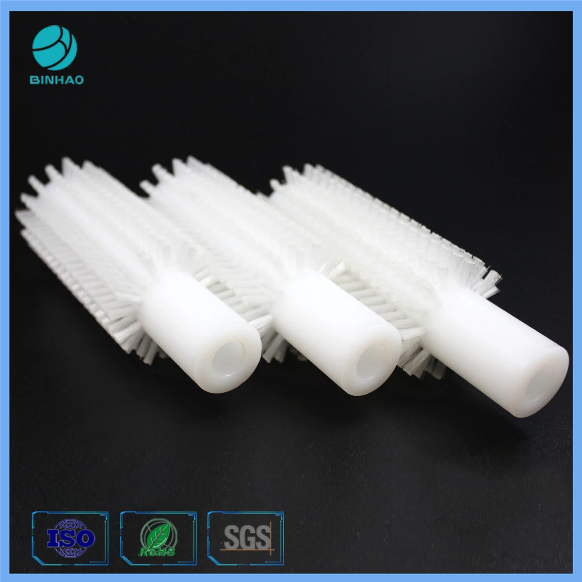 Customized Size Nylon Bristle Cleaning Long Brush for Industrial Cleaning Mk9 Equipment