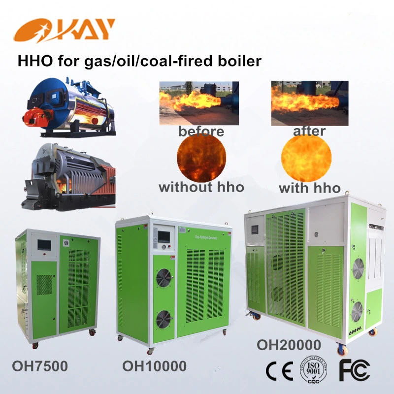 Energy Saving Devices Water Electrolysis Hho Oxy Hydrogen Gas for Boiler