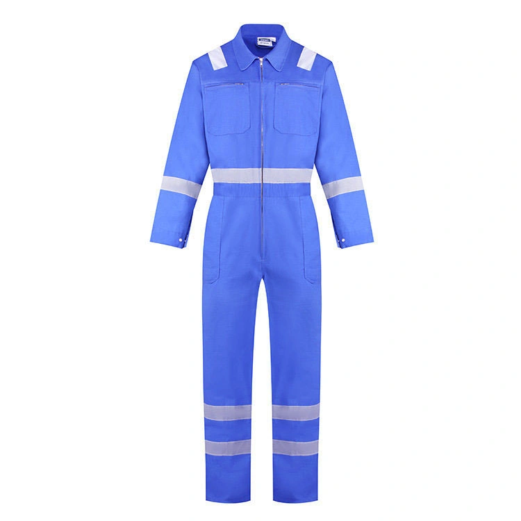 High quality/High cost performance  100%Cotton Overalls Men Custom Design Anti-Static Reflective Safety Labor Workwear