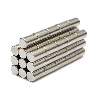 Powerful Nickel Coating NdFeB Cylinder Magnets