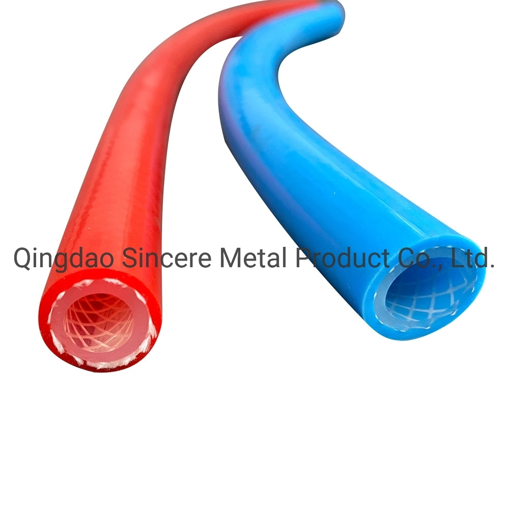 Food Grade Glass Fiber Braided Reinforced Silicone Hose, Medical Grade Clear Silicone Tube, Braided Hose