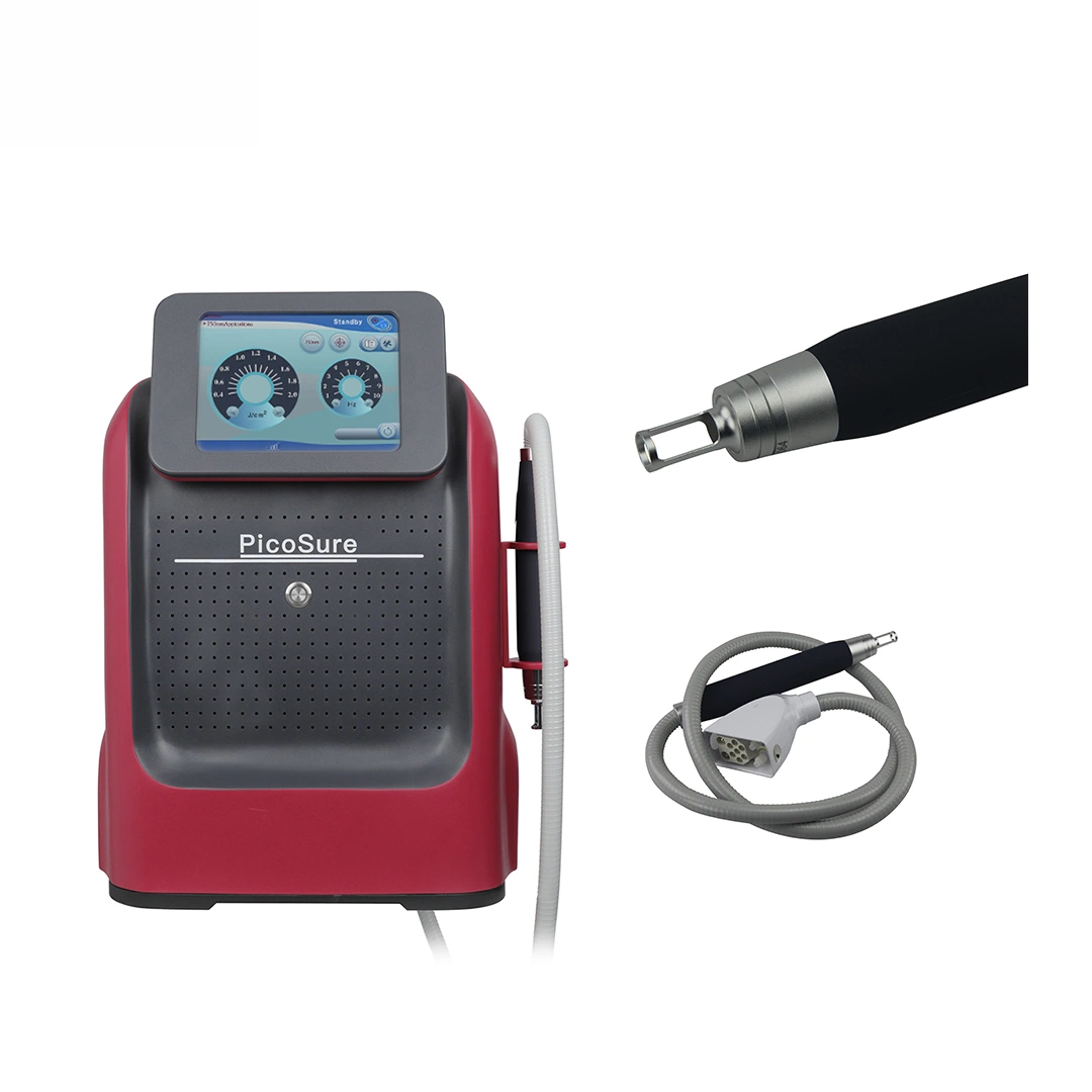 Portable Improve Skin Texture Picosecond Laser Tattoo Removal Scars and Acne Marks Equipment